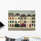 Peinture Rue Wall Decal