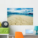 Footprints Tropical Beach Wall Decal Design 1