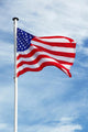 Waving American Flag Wall Mural
