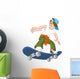 Skateboard Boy Wall Decal