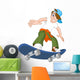 Skateboard Boy Wall Decal