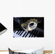 Mask on Wings Wall Mural