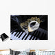 Mask on Wings Wall Mural