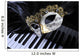 Mask on Wings Wall Mural