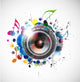 Speaker Design Wall Decal