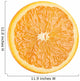 Orange Juice and Fruits Wall Decal