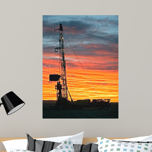 Service Rig Wall Decal