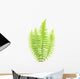 Fern Leaf White Wall Decal