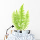 Fern Leaf White Wall Decal