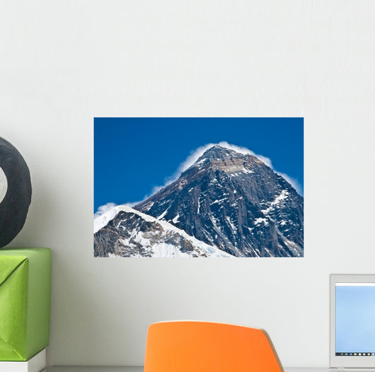 Top of the Mount Everest view from Kala Pattar, Nepal Wall Mural