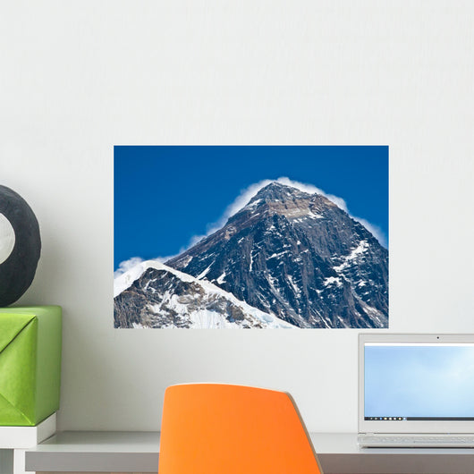 Top of the Mount Everest view from Kala Pattar, Nepal Wall Mural