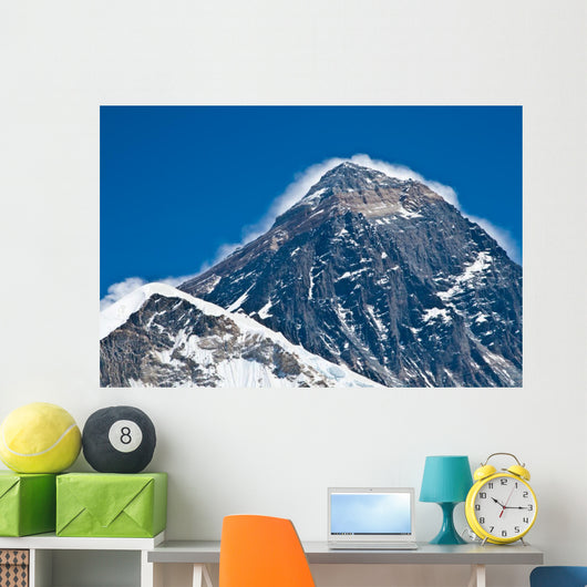 Top of the Mount Everest view from Kala Pattar, Nepal Wall Mural