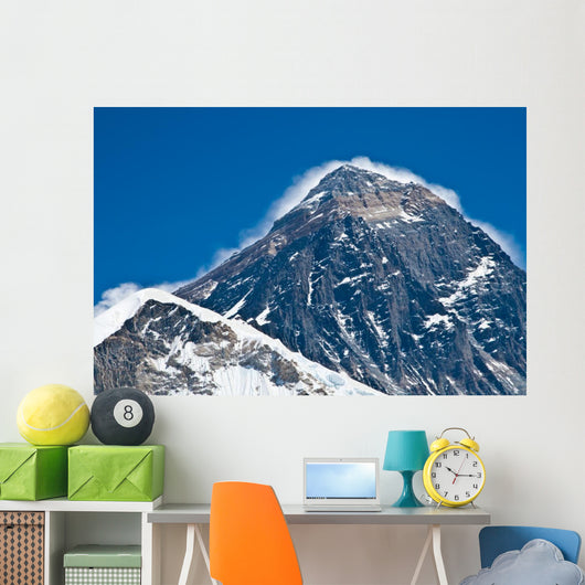 Top of the Mount Everest view from Kala Pattar, Nepal Wall Mural