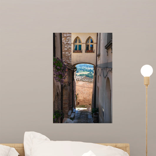 Alleyway Spello Umbria