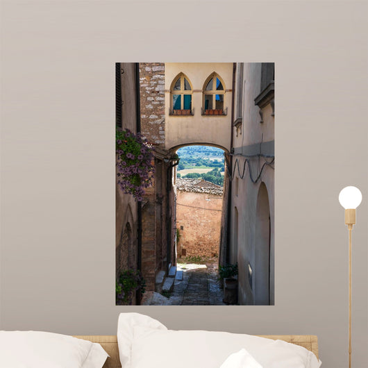 Alleyway Spello Umbria