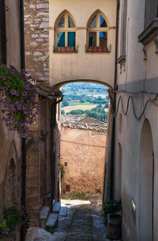 Alleyway Spello Umbria