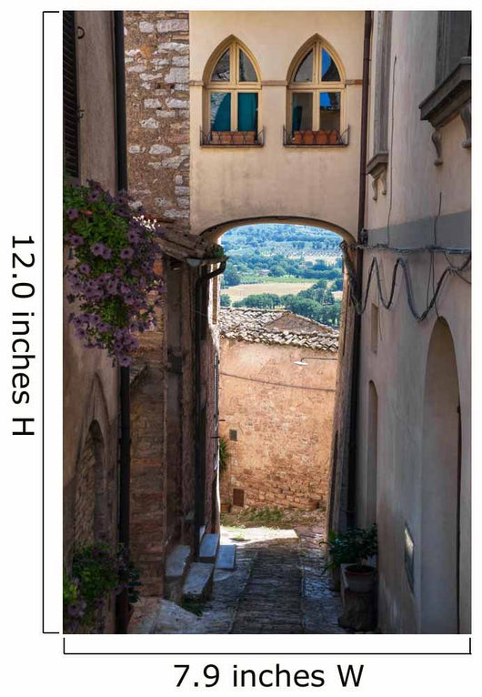 Alleyway Spello Umbria