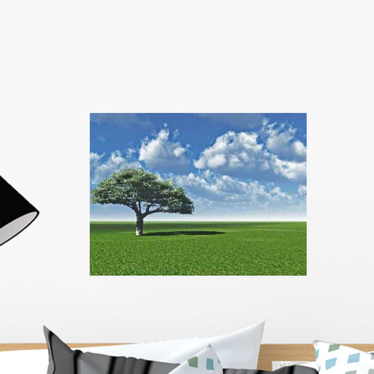 Alone Tree Cl Wall Decal