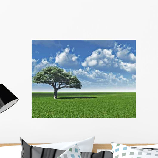 Alone Tree Cl Wall Decal
