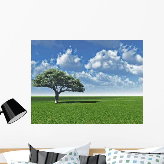Alone Tree Cl Wall Decal