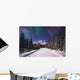 A Winter Road Wall Mural