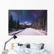 A Winter Road Wall Mural