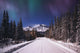 A Winter Road Wall Mural
