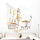Street cafe Wall Decal