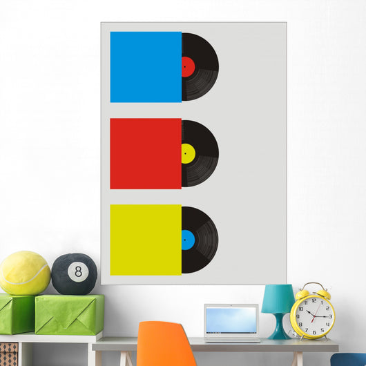 Records Wall Mural
