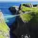Carrick-a-rede Rope Bridge, County Antrim, Northern Ireland Wall Mural