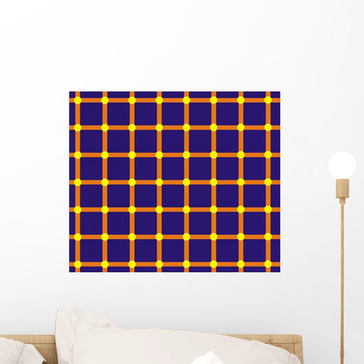 Optical Illusion Wall Mural