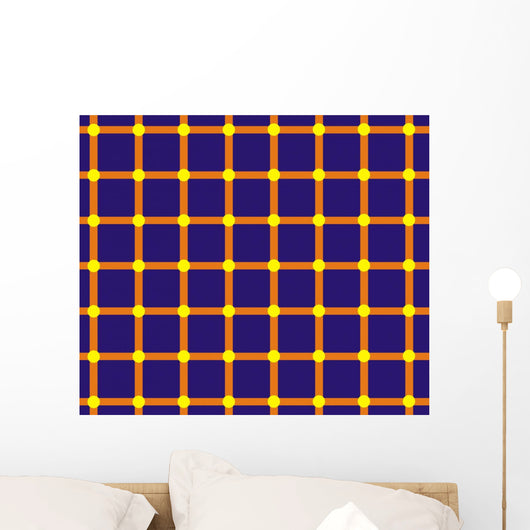 Optical Illusion Wall Mural