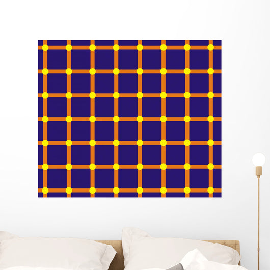 Optical Illusion Wall Mural