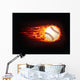 Baseball Ball Wall Mural