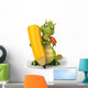 Dragon and Pencil Wall Decal