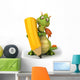 Dragon and Pencil Wall Decal