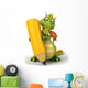 Dragon and Pencil Wall Decal