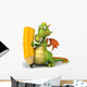 Dragon and Pencil Wall Decal