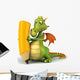 Dragon and Pencil Wall Decal