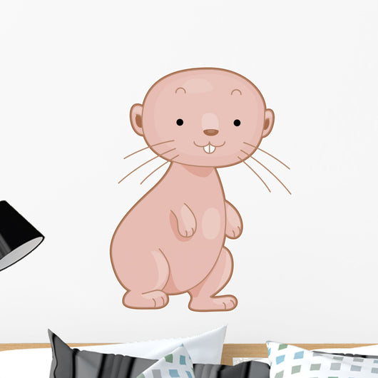 Naked Mole Rat Wall Mural
