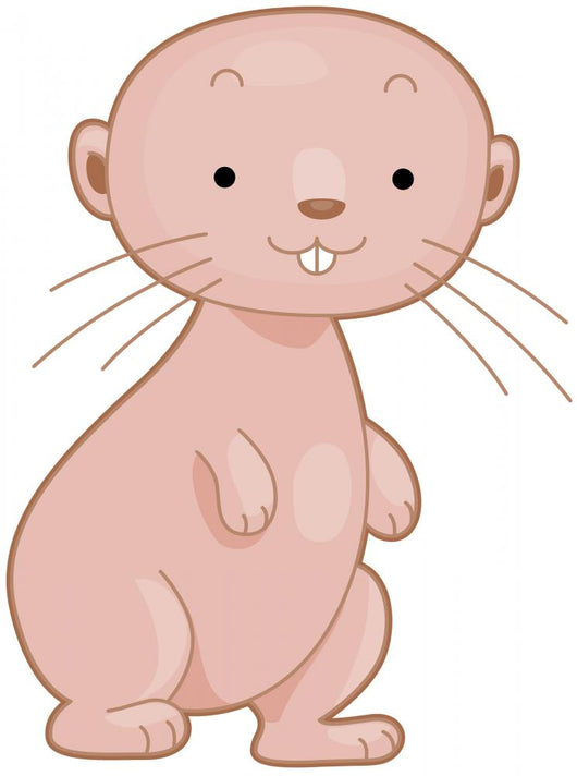 Naked Mole Rat Wall Mural