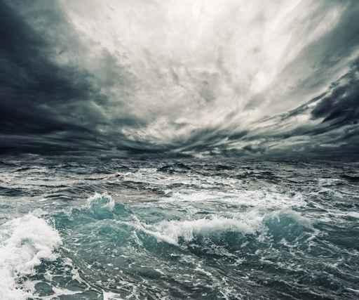 Ocean Storm Wall Decal