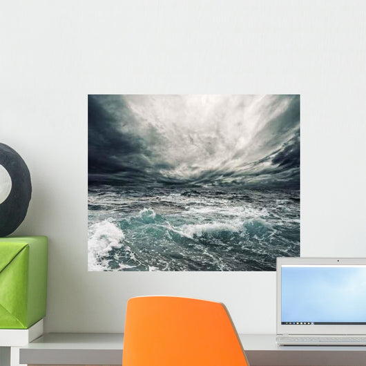 Ocean Storm Wall Decal