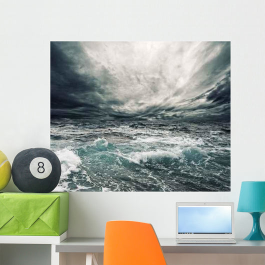 Ocean Storm Wall Decal