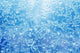 Frosty natural pattern on winter glass with drops Wall Mural