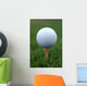 Golf Ball on Tee Wall Mural