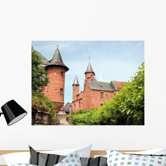 Tourelles Collonges-la-rouge Wall Decal