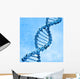 Digital illustration of a dna Wall Mural