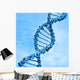 Digital illustration of a dna Wall Mural