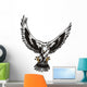 Eagle with Big White Wall Mural
